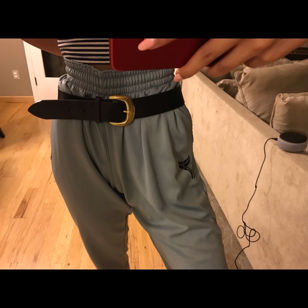 Black belt. Gold detailing